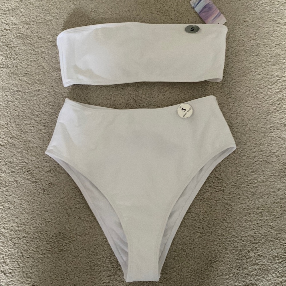 Forever 21 Bandeau Bikini Swimsuit